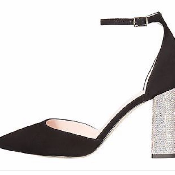 Kate Spade Aurora Borealis BLING Statement Heels - Picture 2 of 8